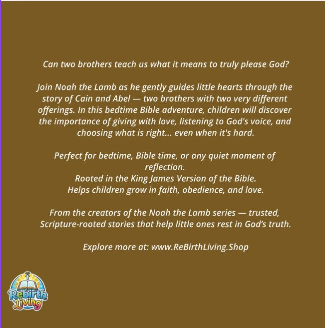 The Brothers’ Offering: Cain and Abel Bible Storybook for Kids