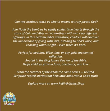 The Brothers’ Offering: Cain and Abel Bible Storybook for Kids