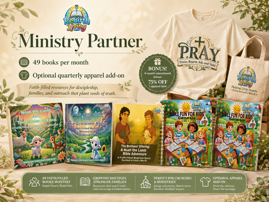 Ministry Partner Monthly Resource Plan — 49 Books Per Month