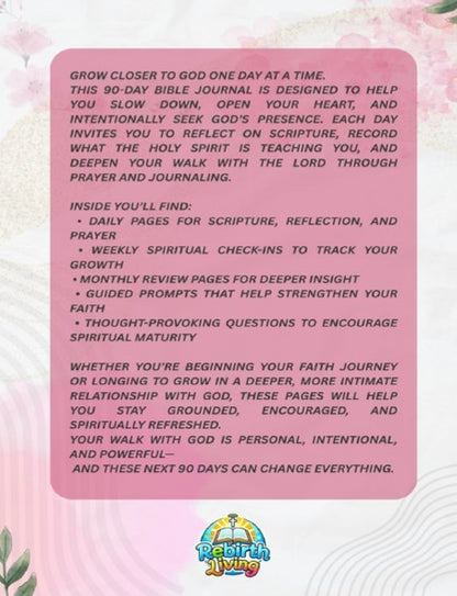 Faithfully Rooted: A 90-Day Journey: A 90-Day Journey: A Guided Christian Journal for Prayer, Reflection, and Spiritual Growth