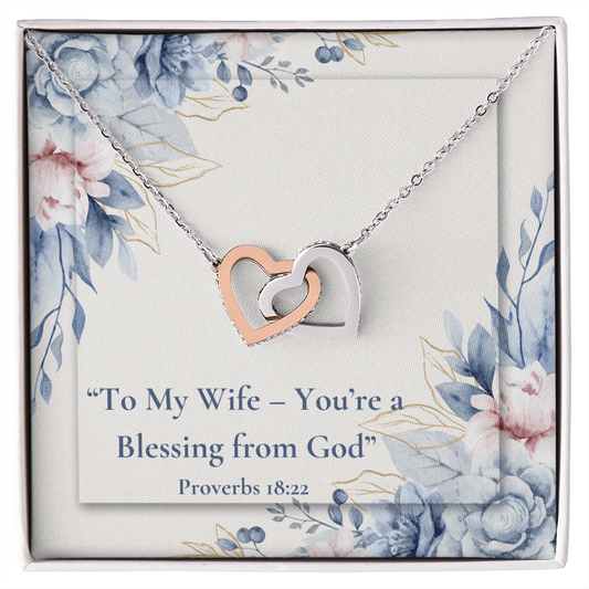 God Is Within Her – She Will Not Fall forever love necklace – Psalm 46:5 KJV Christian jewelry gift for women by ReBirth Living