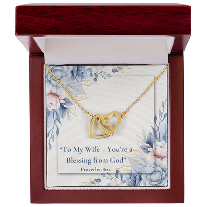 God Is Within Her – She Will Not Fall forever love necklace – Psalm 46:5 KJV Christian jewelry gift for women by ReBirth Living