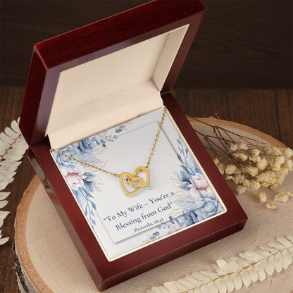 God Is Within Her – She Will Not Fall forever love necklace – Psalm 46:5 KJV Christian jewelry gift for women by ReBirth Living