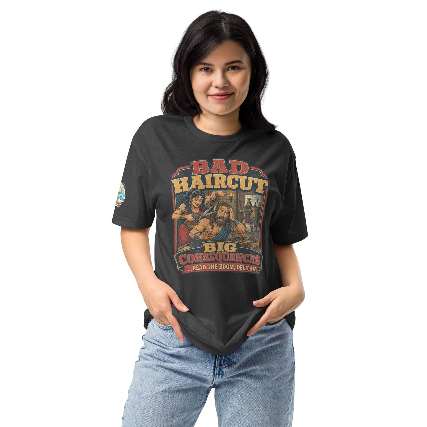 Bad Haircut Big Consequences Christian Unisex T-Shirt
