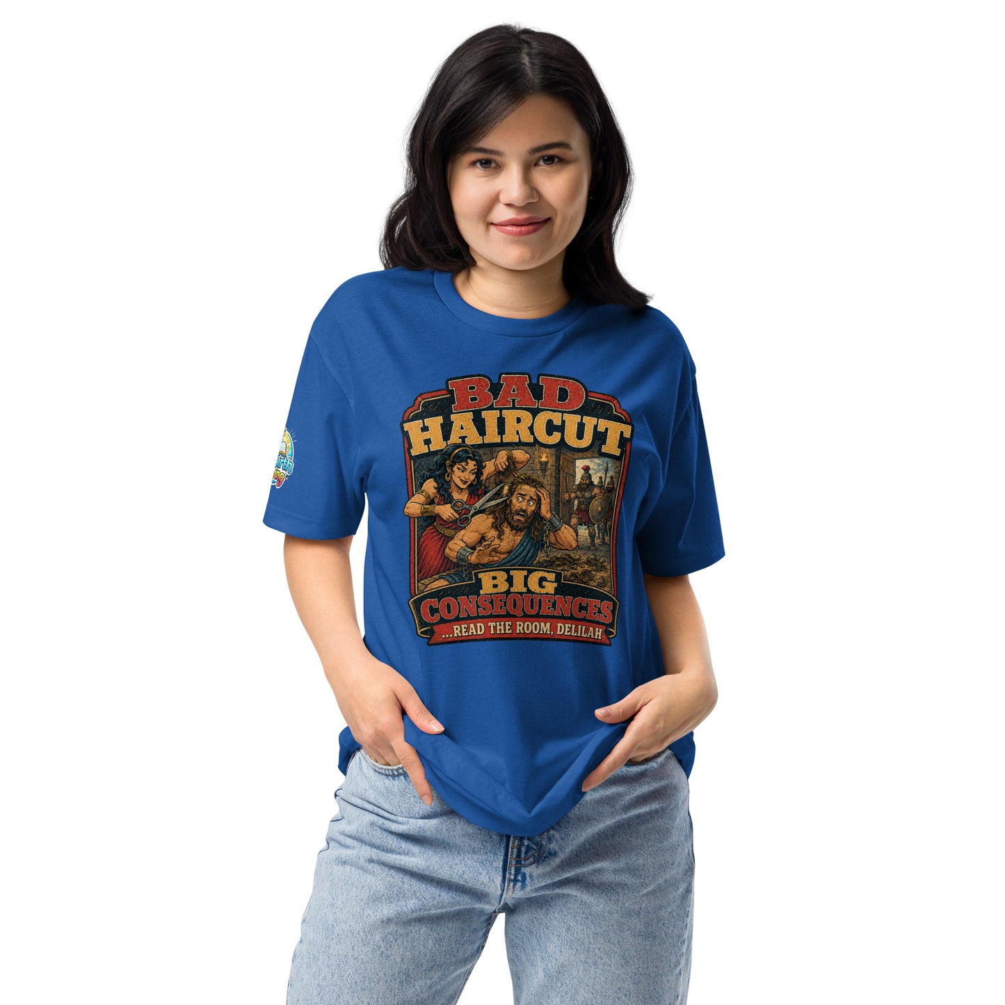 Bad Haircut Big Consequences Christian Unisex T-Shirt